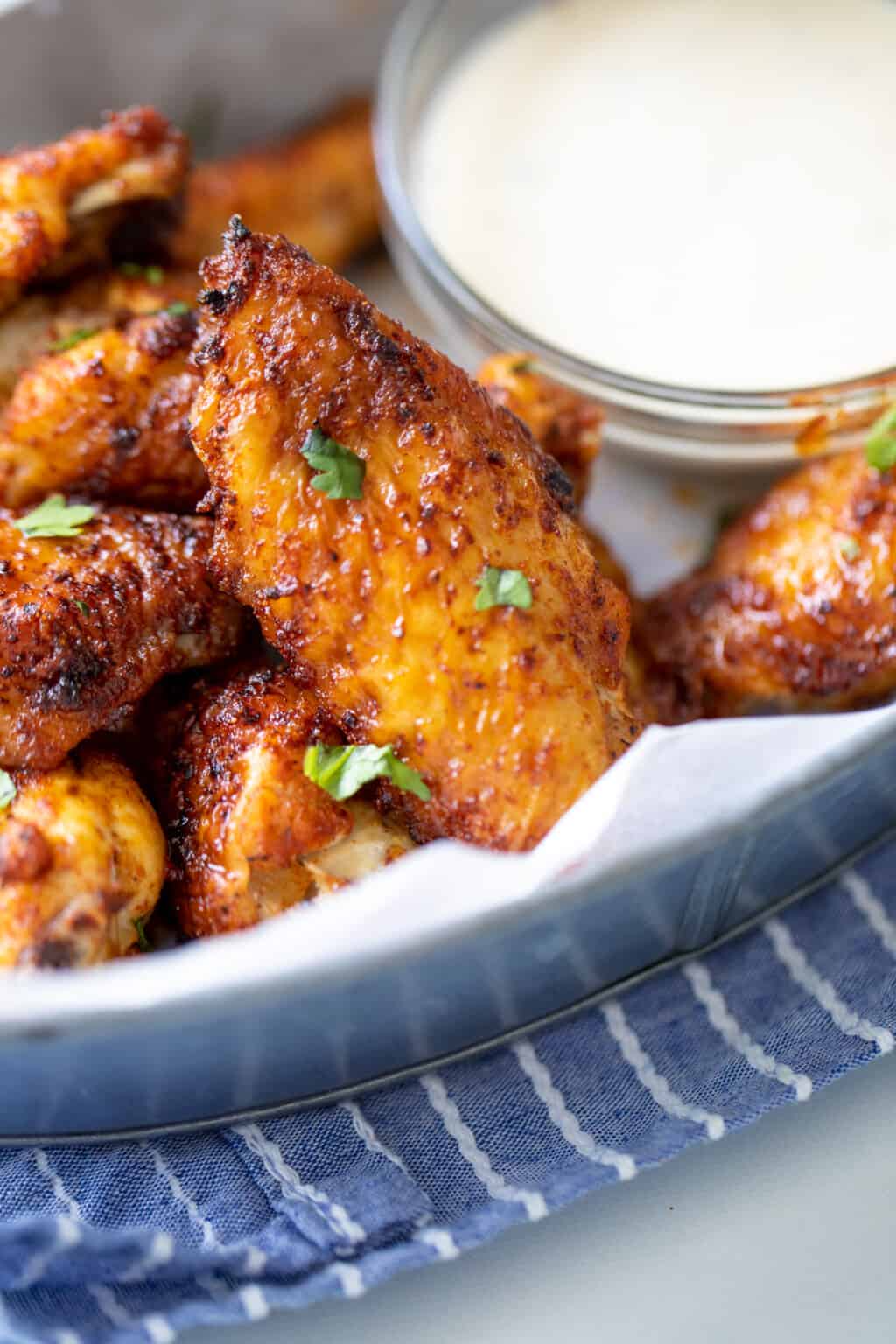 The Best Air Fryer Chicken Wings Recipe A Mind "Full" Mom