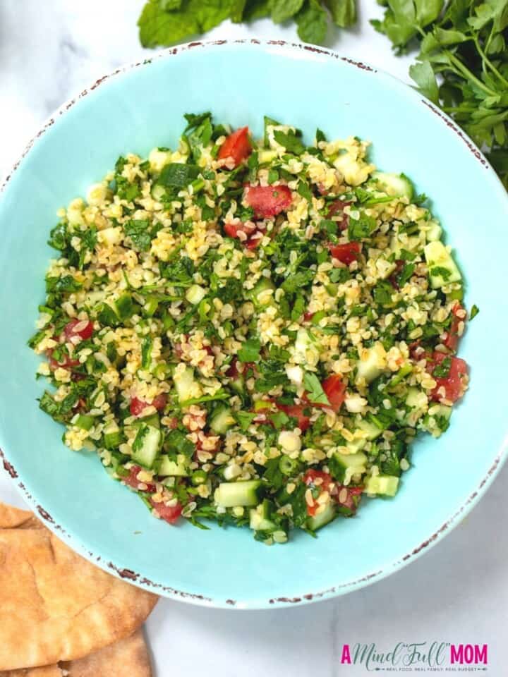 Tabbouleh Salad Recipe (or Tabbouli) | A Mind 