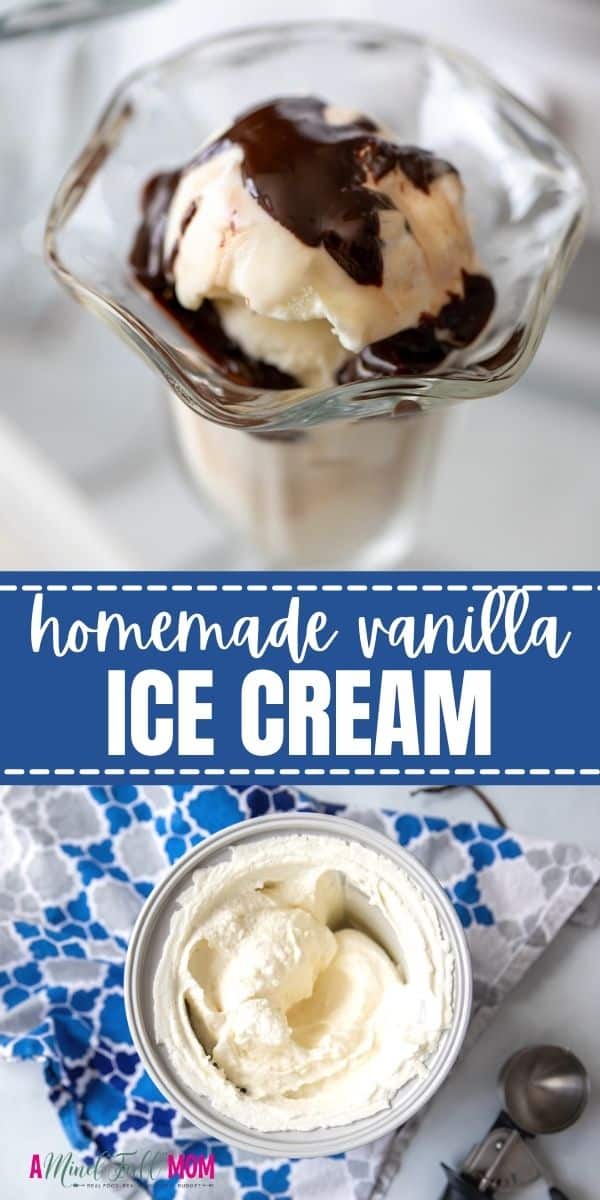 Made with only 4 simple ingredients, this simple recipe for Homemade Vanilla Ice Cream is rich, creamy, and luscious. And because this recipe for ice cream is egg-free, even those with egg allergies can enjoy this treat.