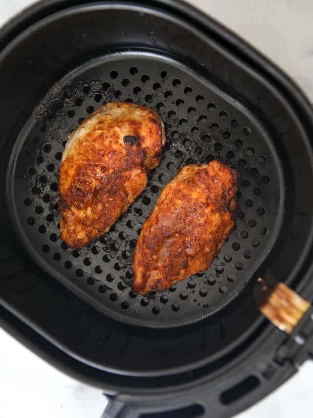 Air Fryer Chicken Breast Recipe with Homemade Spice Rub