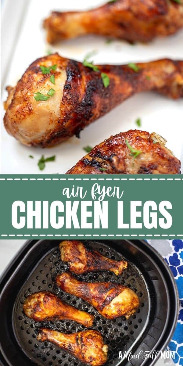 Air Fryer Chicken Legs are made with a flavorful dry rub and air-fried until the skin is crispy while the chicken remains juicy and tender. Seriously the BEST way to enjoy chicken legs and so easy!!