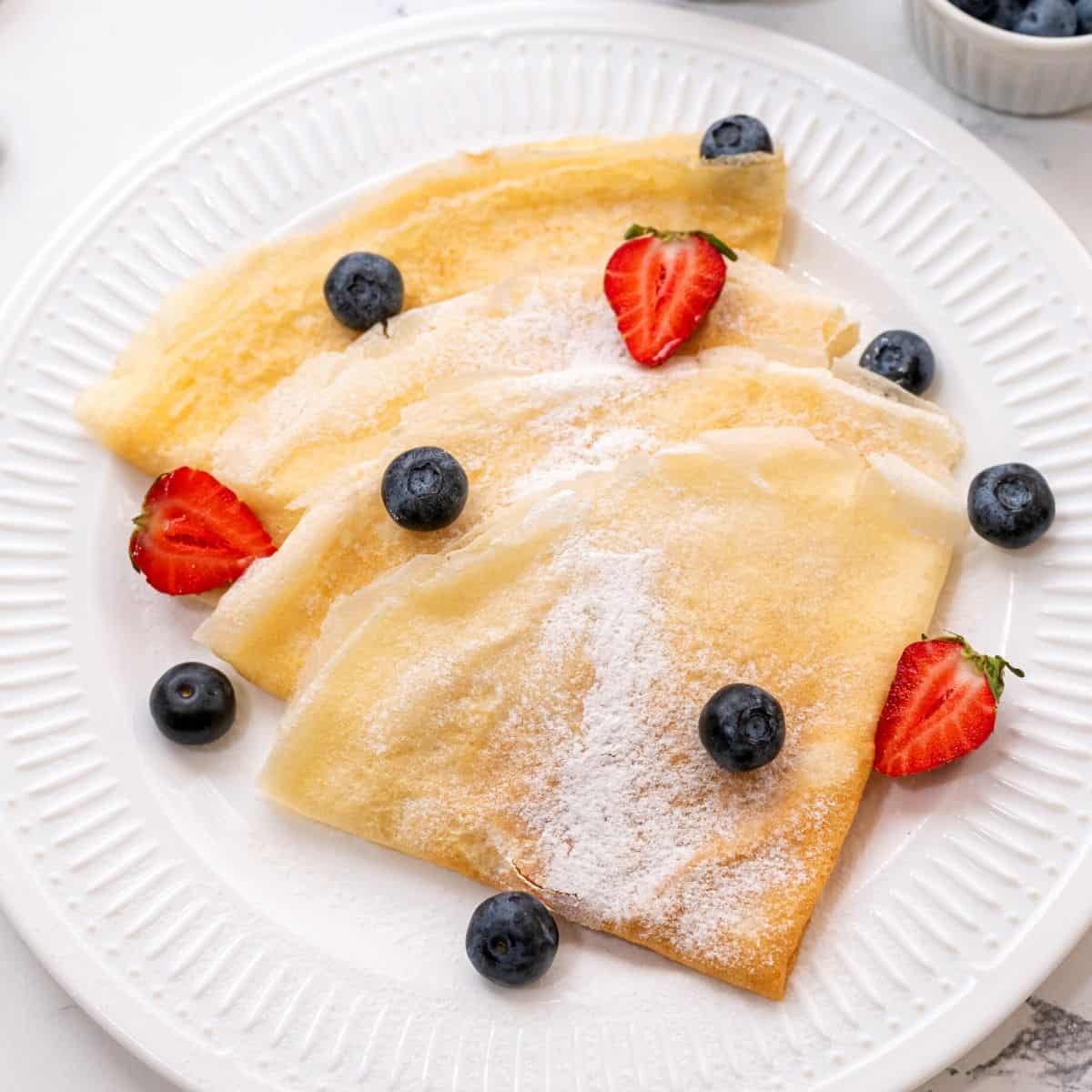 Easy Homemade Crepes