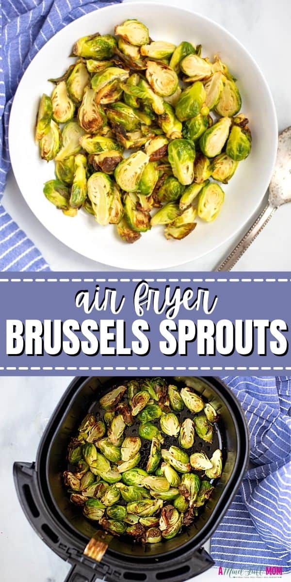Air Fryer Brussels Sprouts are just as delicious and crispy as deep-fried Brussels sprouts, minus the fat! They are delicious served as a tasty side dish or an irresistible appetizer. 