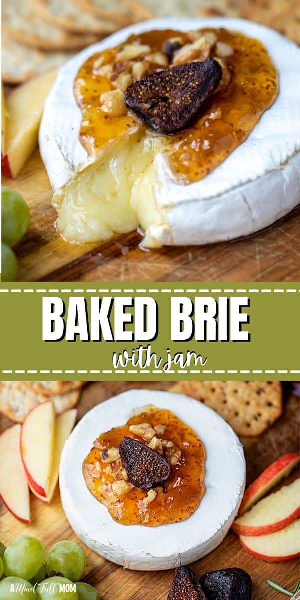 Baked Brie is one of the simplest appetizer recipes, yet it is always a crowd-pleaser! As the brie cheese bakes, the center becomes soft and creates a luscious, rich warm cheese dip perfect for serving with crackers, fruit, and bread.