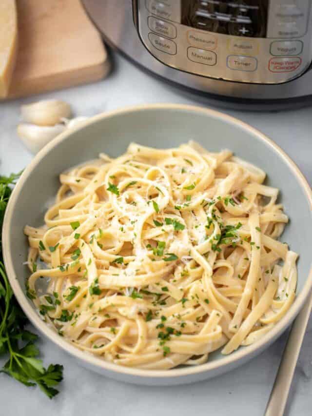 Instant Pot Fettuccine Alredo