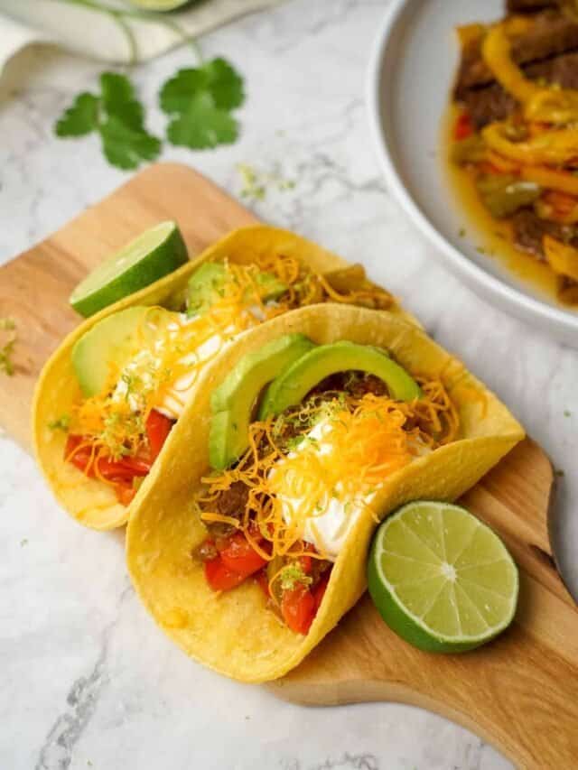 Instant Pot Steak Fajitas