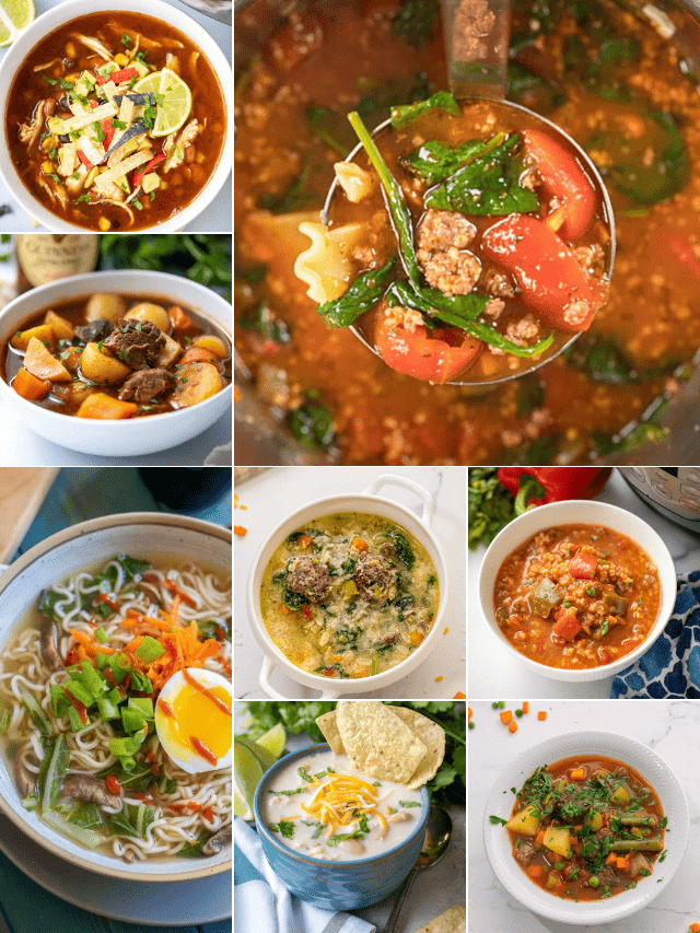 Hearty Soups, Stews, and Chili Recipes