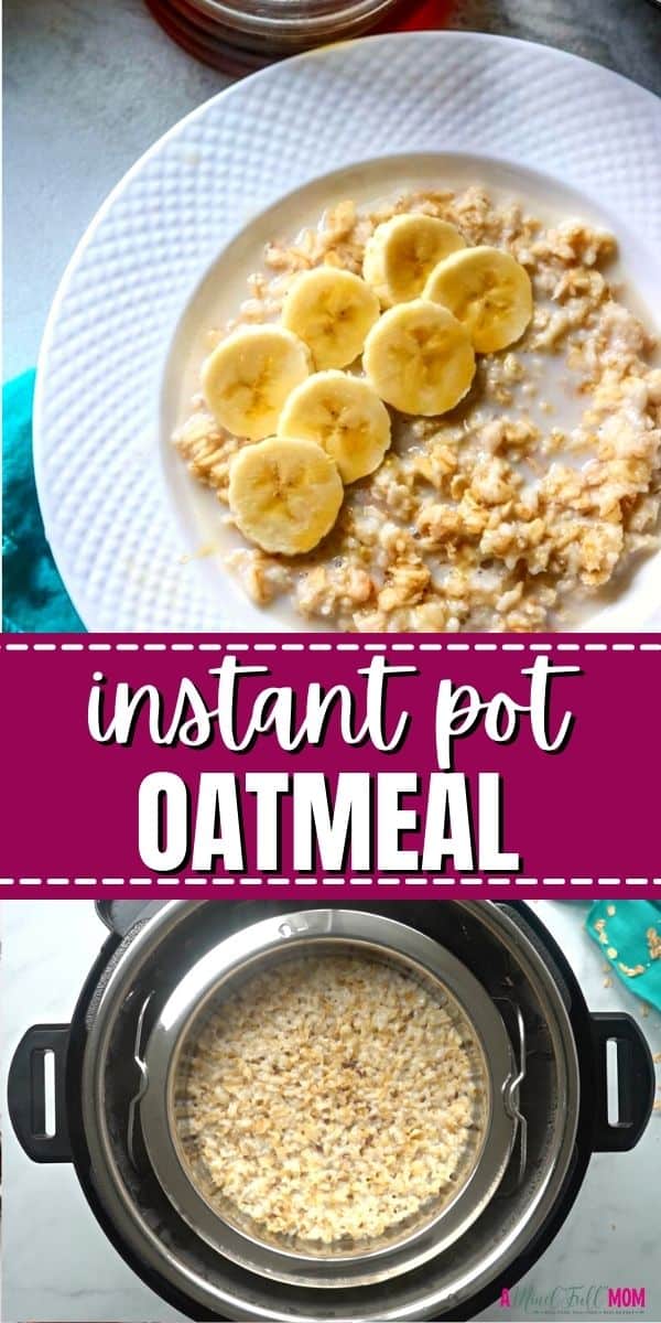 Prepared in minutes, Instant Pot Oats cook up to a perfectly creamy consistency and can be topped in a variety of ways for endless healthy variations on oatmeal. 
