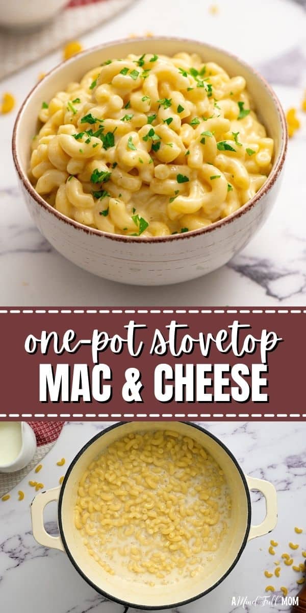 This is the best and easiest recipe for stovetop mac and cheese! Made in one pot and ready in less than 30 minutes, this recipe for Macaroni and Cheese always delivers perfectly creamy, cheesy results. 