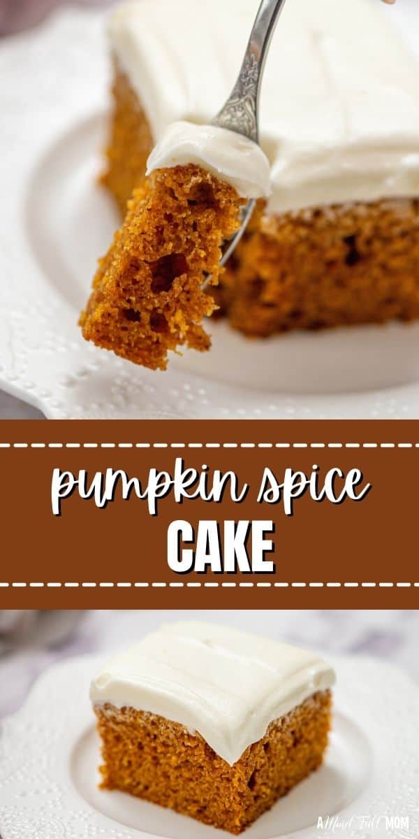 Hands down, the best pumpkin cake you'll ever try! This easy recipe produces a moist, tender cake that is filled with delicious pumpkin flavor and warming spices. Topped with a tangy, luscious cream cheese frosting, this Pumpkin Cake is a crowd-pleasing dessert that is perfect for any Fall occasion.