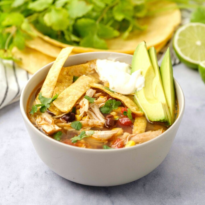 The Best Instant Pot Chicken Tortilla Soup Recipe
