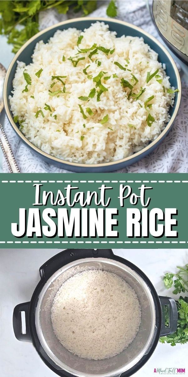 This recipe for Instant Pot Jasmine Rice is a quick and easy, fool-proof method for cooking fluffy, tender white rice every time. 