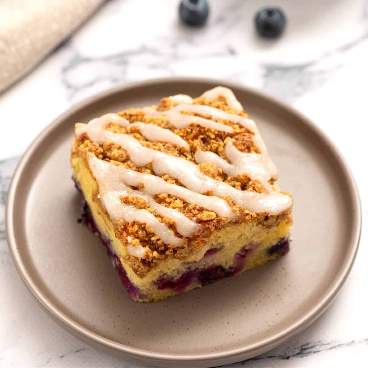 Blueberry Sour Cream Coffee Cake