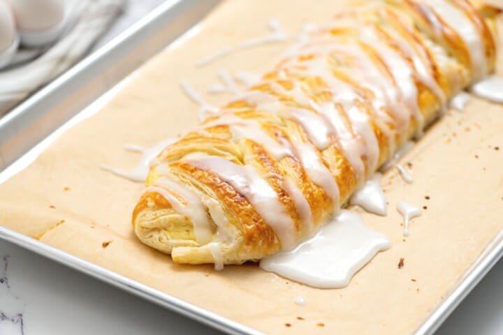 Easy Cheese Danish with Puff Pastry