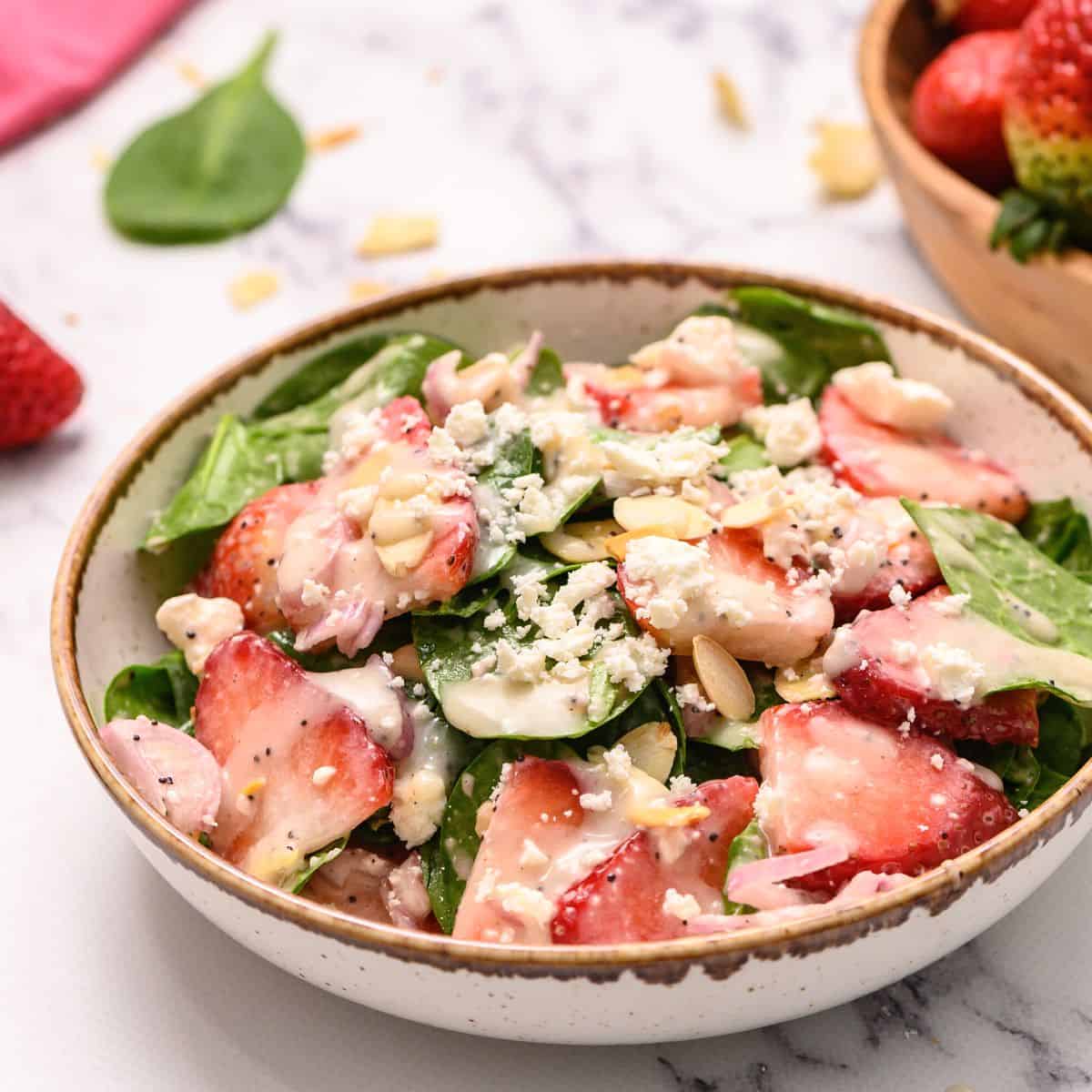 Strawberry Spinach Salad Strawberry Spinach Salad