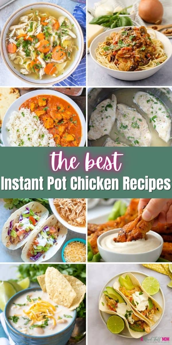 From soups to chili to casseroles to stand-alone entrees, these easy Instant Pot chicken recipes come together using easy-to-find ingredients and an electric pressure cooker to get a flavorful chicken dinner on the table in record time! 