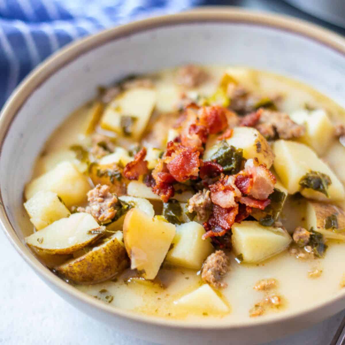 Zuppa Toscana Soup - The Cozy Cook