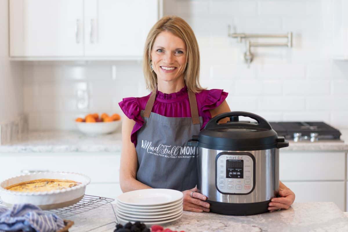 Kristen Chidsey with Instant Pot