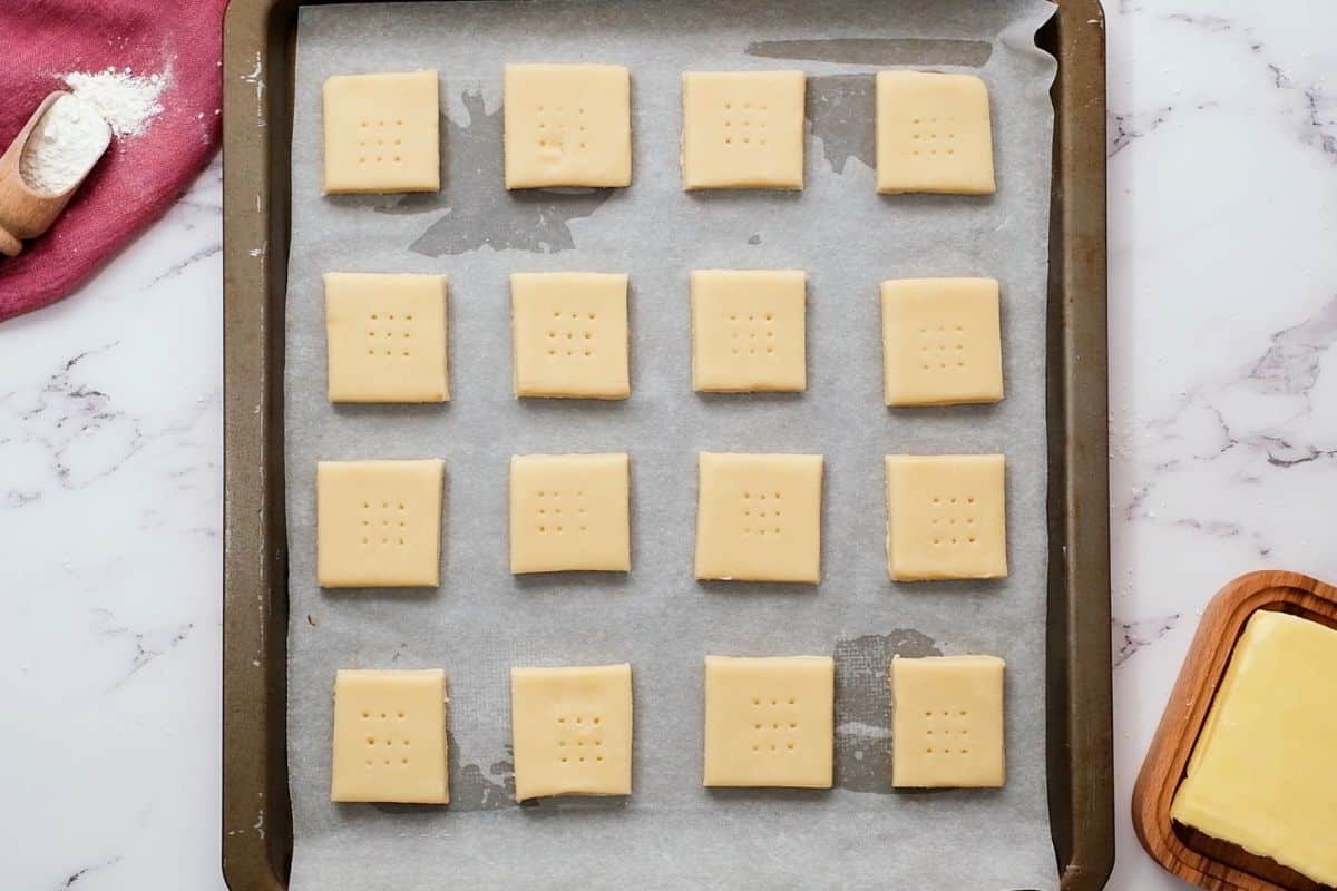 Sheet Pan Scottish Shortbread Recipe