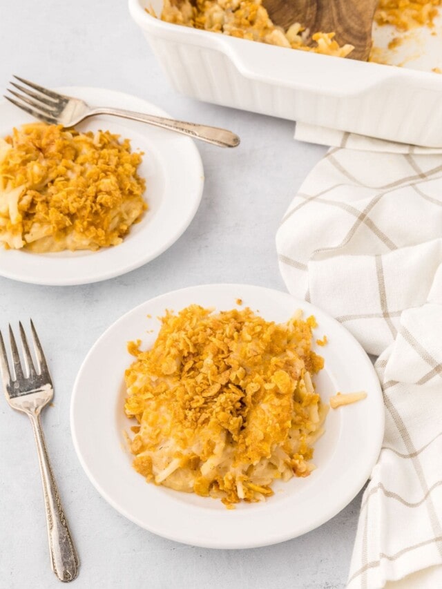 Easy And Cheesy Funeral Potatoes - Without Canned Soup