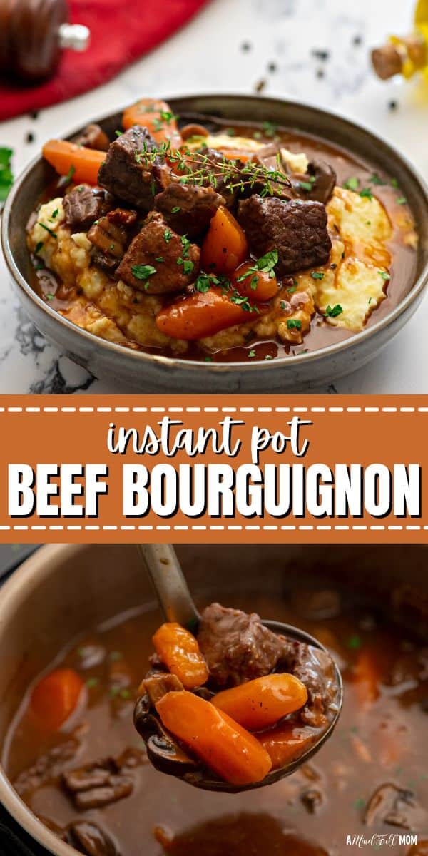 Instant Pot Beef Bourguignon allows you to enjoy the authentic flavor of this French Classic in a fraction of the time without sacrificing any flavor. Made with rich burgundy wine, tender beef, and bacon, this rich and hearty French stew is undeniably delicious. 