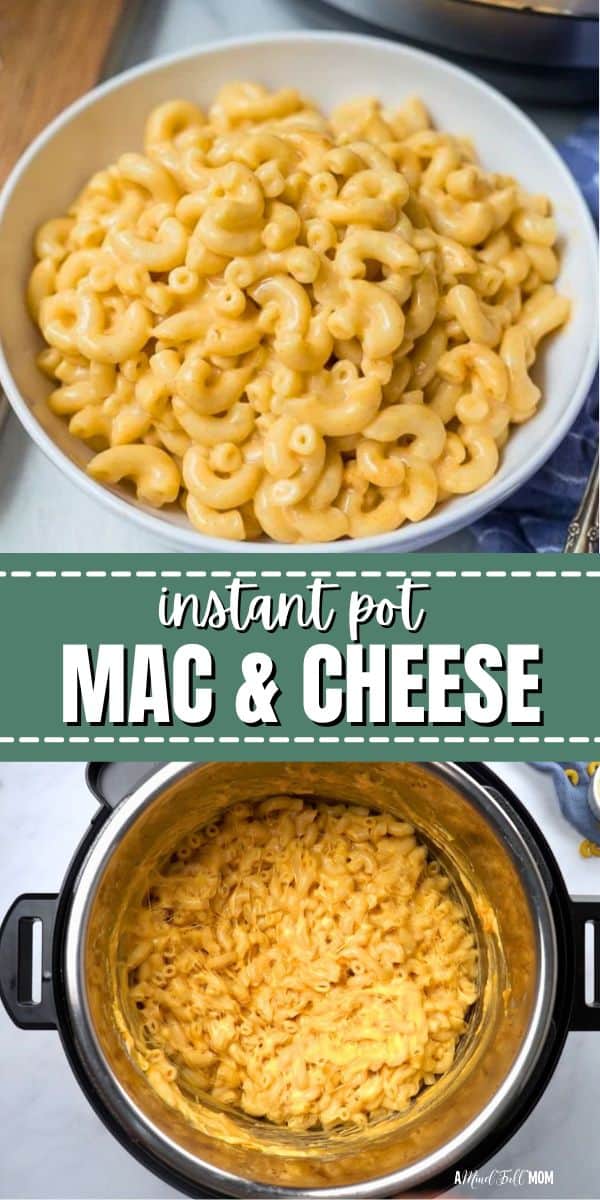 Instant Pot Mac and Cheese is the easiest way to prepare homemade creamy, cheesy macaroni and cheese. Ready in less than 30 minutes, this simple recipe for Instant Pot Macaroni and Cheese is sure to become a family favorite.