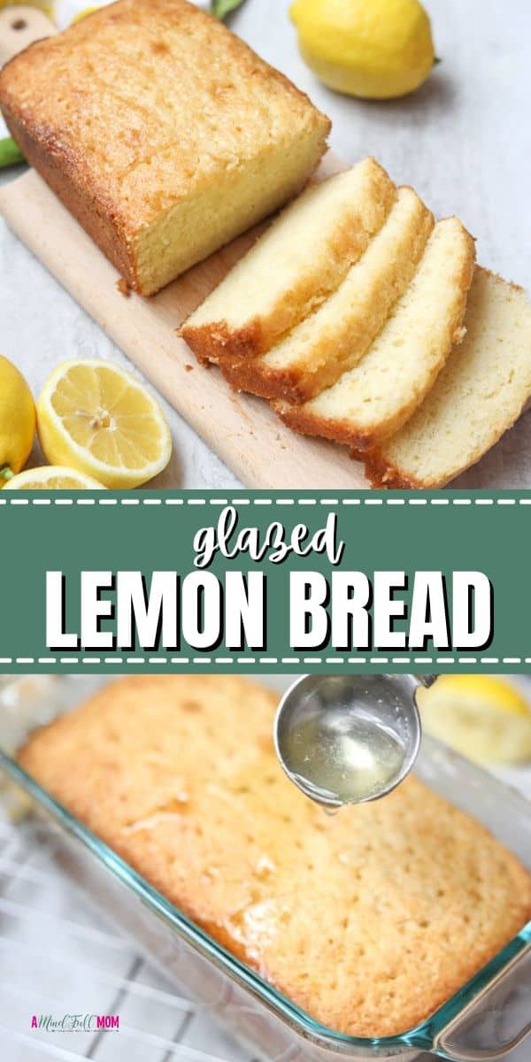 This is the best recipe for Lemon Bread! It is a quick and easy lemon quick bread that is even better than Starbuck's Lemon Loaf. It is tender, moist, and full of bright lemon flavor. But the sweet and tart glaze is what takes this Lemon Bread to another level. 