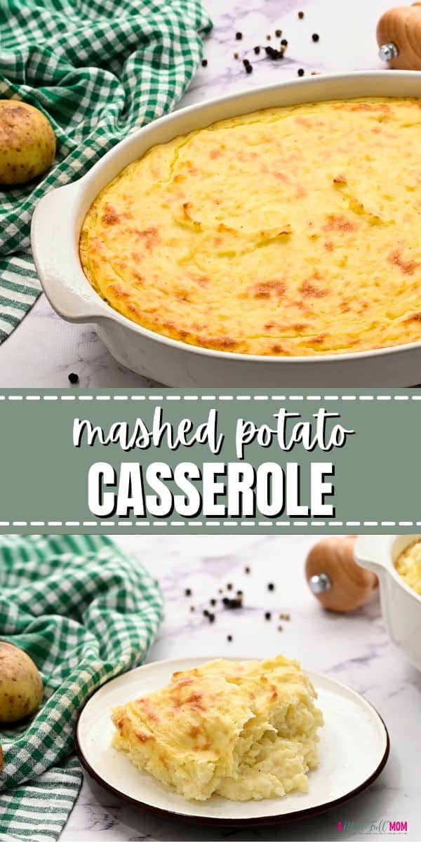Everyone will be wowed by the flavor of this Mashed Potato Casserole and you will LOVE how easy it is to prepare. These creamy holiday potatoes can be prepared several days in advance to deliver a rich, decadent, buttery, tangy, potato casserole that delivers the classic comfort you crave in mashed potatoes. Perfect for the holidays!