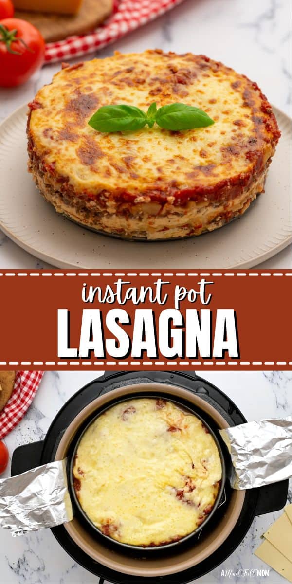 Made with layers of a hearty meat sauce, creamy ricotta filling, gooey cheese, and tender pasta, Instant Pot Lasagna comes together fast, while still delivering the classic flavors of the classic recipe.