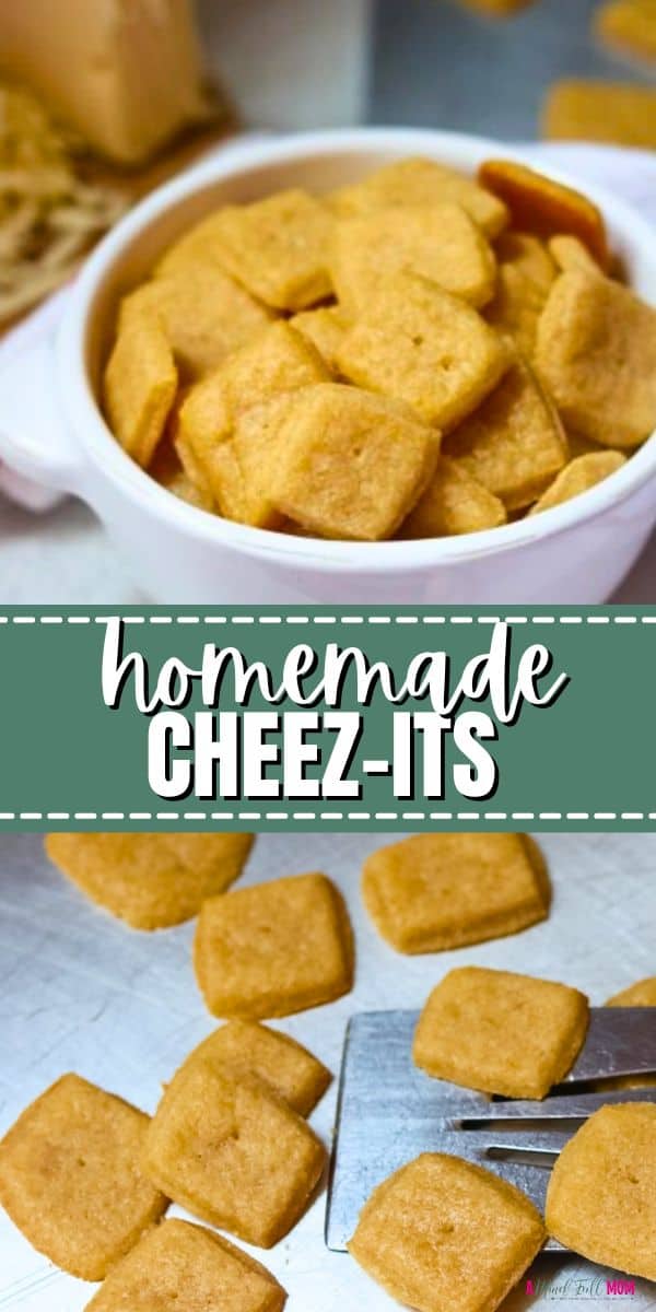 Homemade Cheese Crackers - Copycat Cheez-It Recipe
