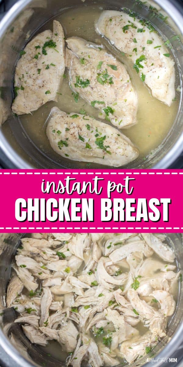 Instant Pot Chicken Breast is a fool-proof method for preparing chicken breast. Whether cooking fresh or frozen chicken breast in the Instant Pot, this recipe produces perfectly cooked, tender, juicy chicken every single time. 