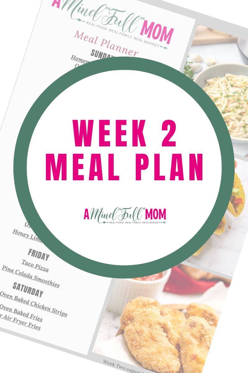 Grab a Family-Friendly Meal Plan complete with a shopping list. This meal plan features EASY recipes for those favorites using wholesome, simple ingredients. You (and your picky eaters) are going to love this week's recipes!