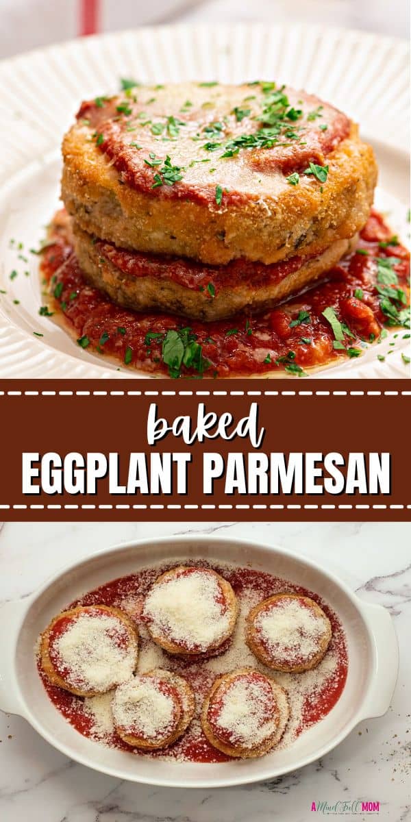 Looking for an Eggplant Parmesan recipe that isn't fried, but yet, rich, crispy, and full of flavor? You will love this Baked Eggplant Parmesan! Made with a few trade secrets and a key ingredient, this recipe for Eggplant Parmesan will give you the rich and crispy results you are looking for! 