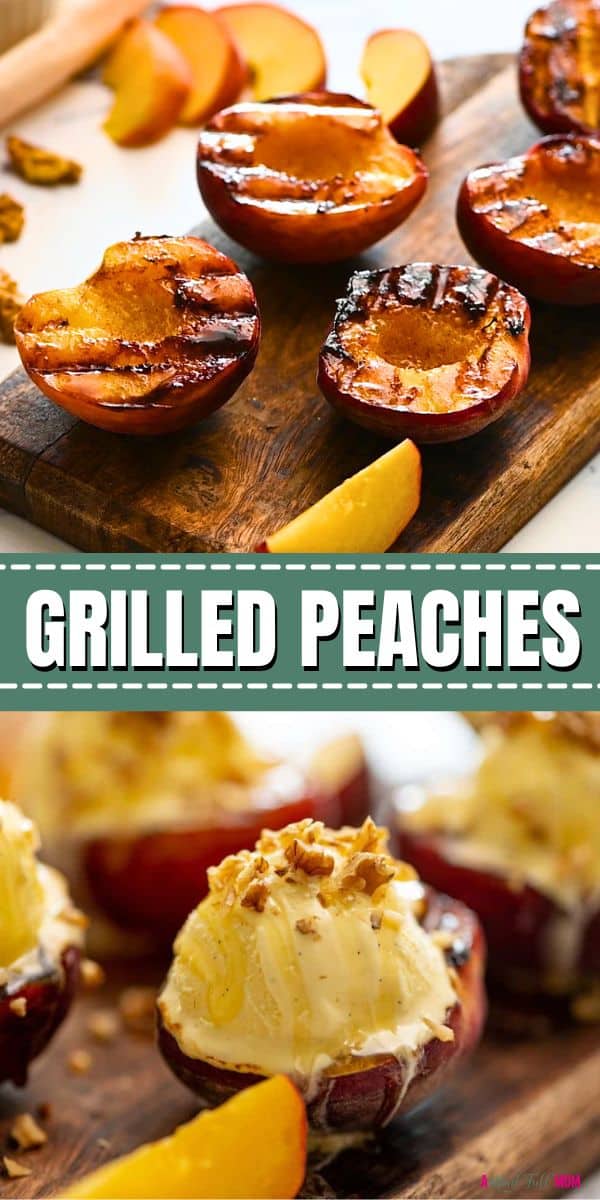Slightly smokey, intensely sweet, and perfectly caramelized, a grilled peach is one of the best things to enjoy this summer! Whether enjoyed as an appetizer, tossed into a salad, or served with a scoop of  vanilla ice cream and whipped cream, grilled peaches are a memorable treat that come together with minimal effort. 