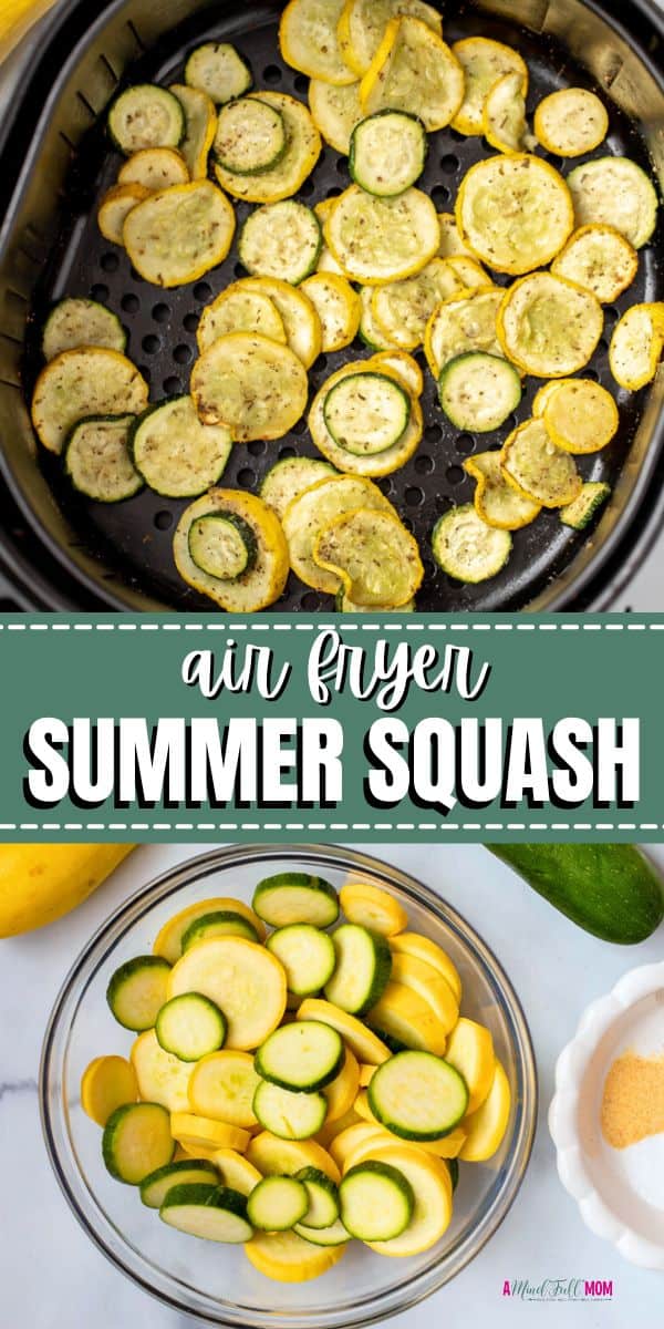 Do you have an abundance of zucchini or yellow squash? You will love this quick and easy recipe for Air Fryer Summer Squash! Seasoned to perfection and air-fried in minutes, everyone loves this easy summer side dish.