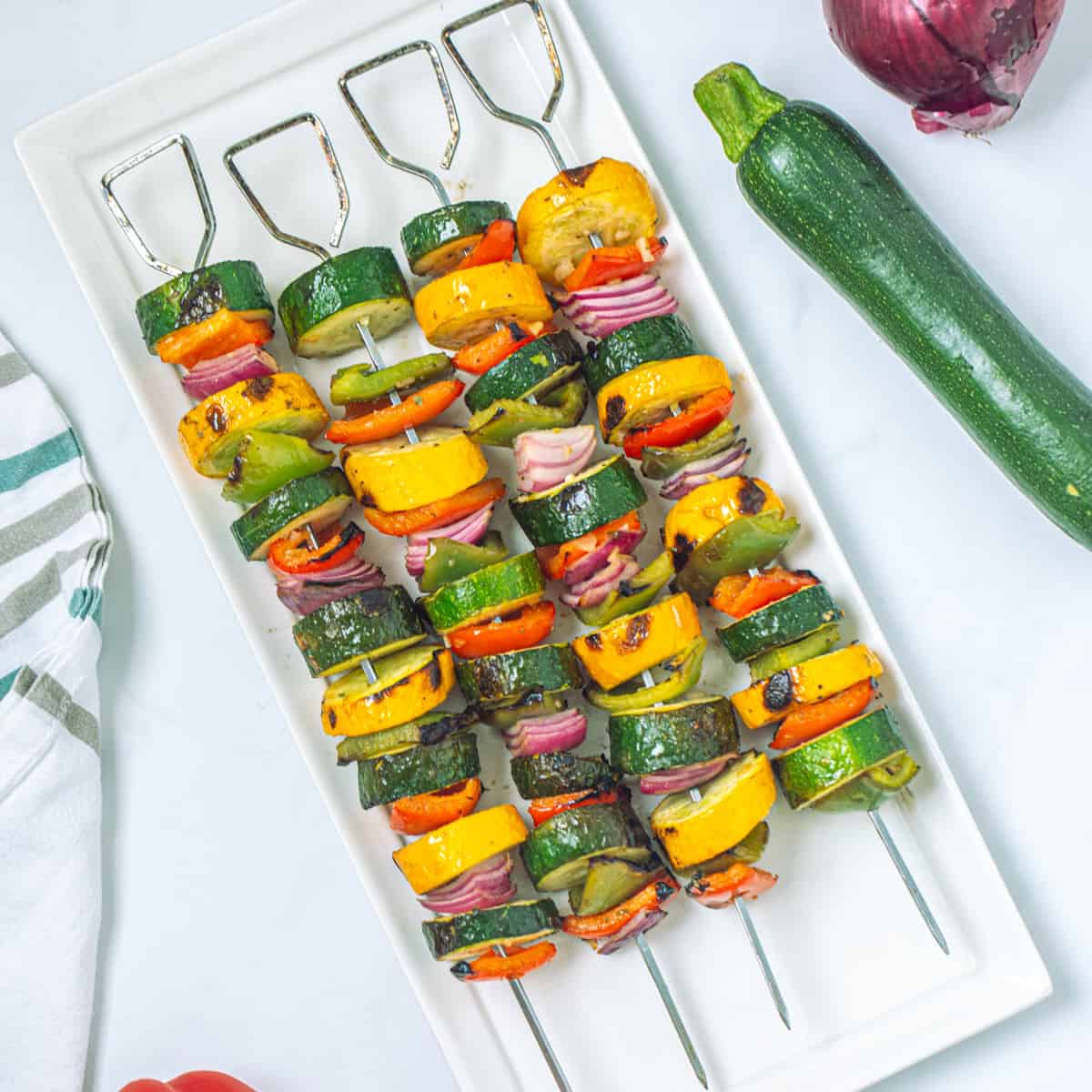 Grilled Vegetable Kabobs