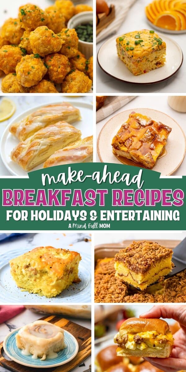Are you on the hunt for easy, crowd-pleasing breakfast recipes that don't demand your entire morning? Whether you're feeding a house full of guests or simply want to be present while your kids open the gifts under the tree, these make-ahead breakfast recipes will simplify holiday mornings and let you enjoy your coffee while it is still hot.