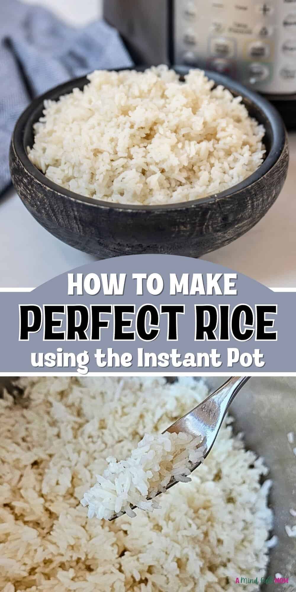 Foolproof Instant Pot White Rice
