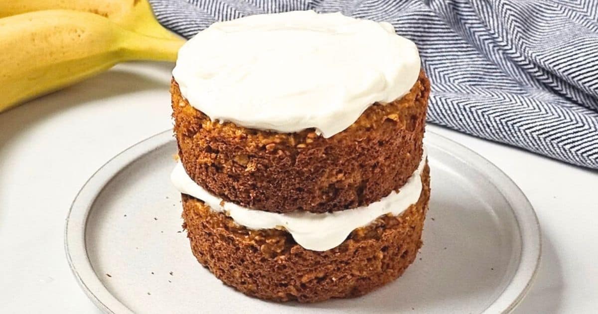 Easy Dog Birthday Cake Recipe {No Flour or Sugar}