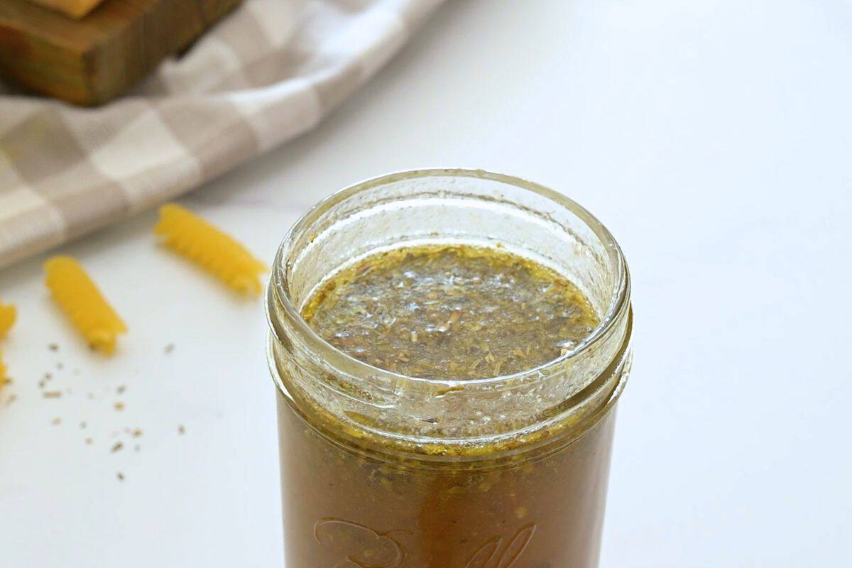 Easy Pasta Salad with Italian Dressing | A Mind "Full" Mom