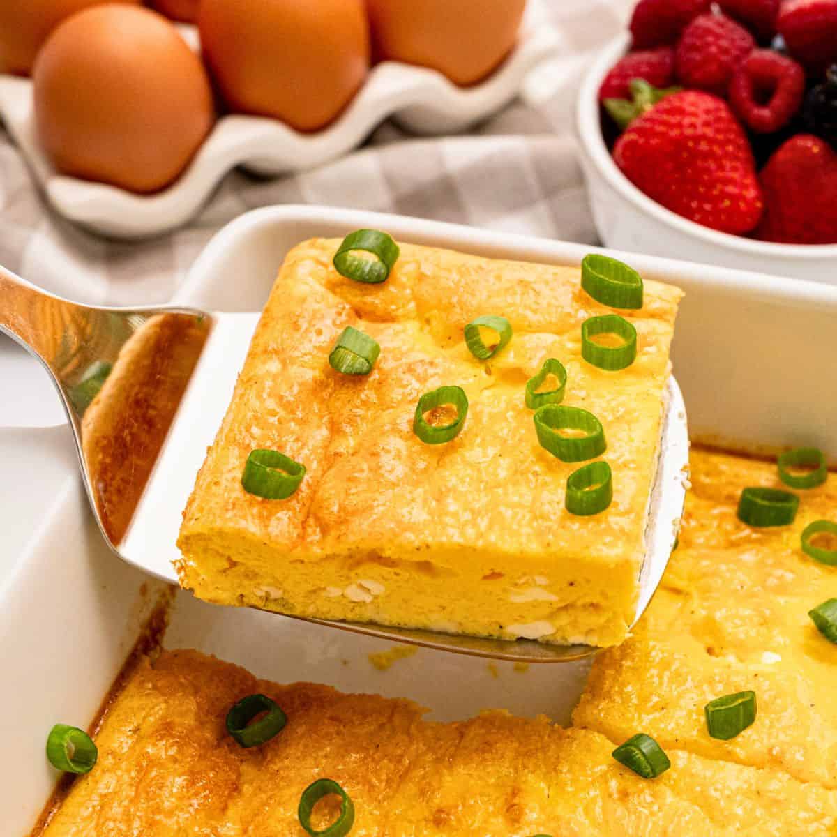 Cottage Cheese Egg Bake
